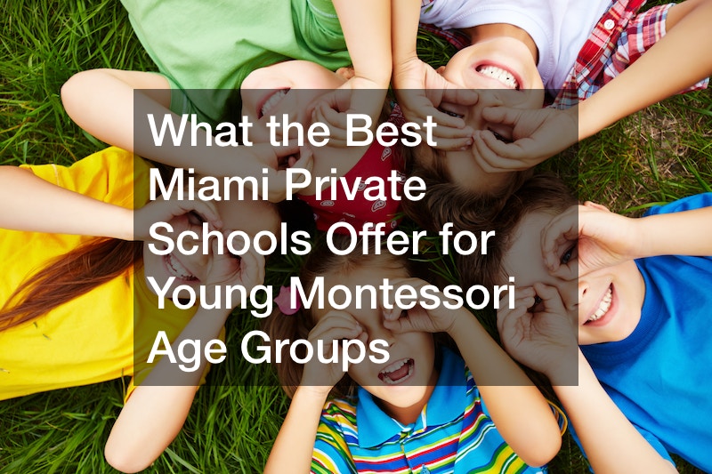 Montessori age groups